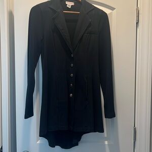Black knit jacket